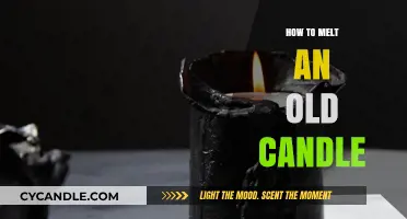 Reviving Old Candles: Melting and Making New