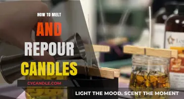 Repouring Candles: Melting and Creating New Ones