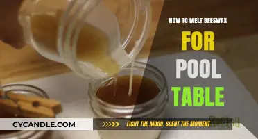 Melt Beeswax Like a Pro: Easy Steps for Pool Table Care