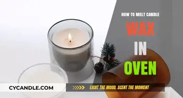 Safe and Easy Oven Method to Melt Candle Wax