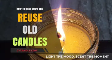 Reviving Old Candles: Melt and Reuse Wax