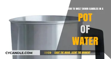 Melting Candles: Water Bath Method