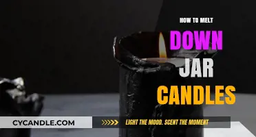 Revamping Jar Candles: Melting Them Down