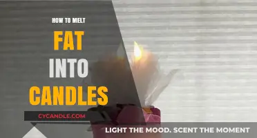 Transforming Fat into Light: Making Candles from Fat
