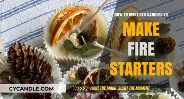 Recycle Old Candles: DIY Fire Starters for Cozy Evenings