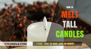 Melting Tall Candles: A Quick and Easy Guide