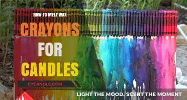 Creative Candle Making: Melting Wax Crayons for Unique DIY Candles