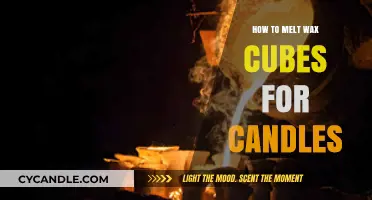Mastering the Art of Melting Wax Cubes for Perfect Candles