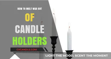 Effortless Wax Removal: Clean Candle Holders Like a Pro