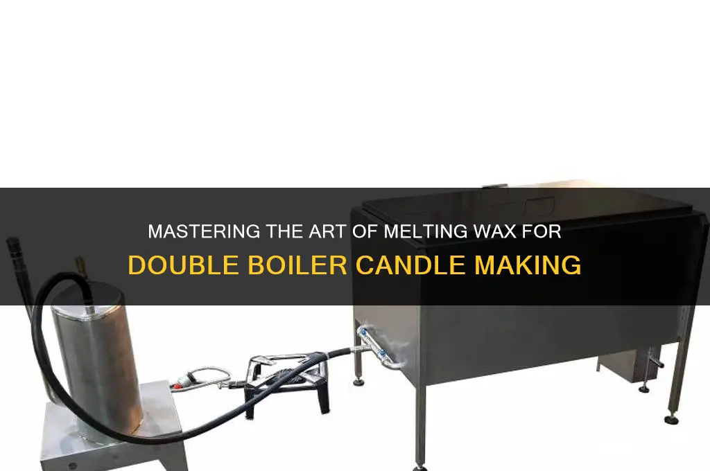 how to melt wax using a double boiler candlescience support