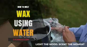 Effortless Wax Melting: The Ultimate Guide to Using Water