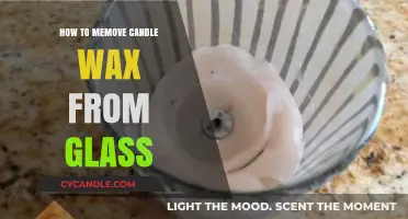 Effortless Ways to Remove Candle Wax from Glass Surfaces