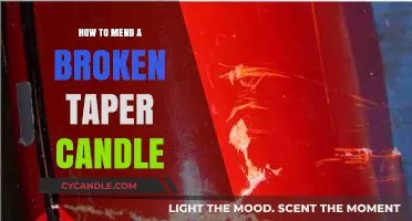 Repairing Broken Taper Candles: A Quick Fix Guide
