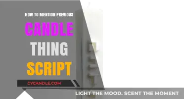 Previous Candle's Power: Scripting for Success