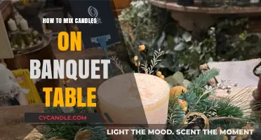 Mixing Candles: Create a Warm Banquet Ambiance