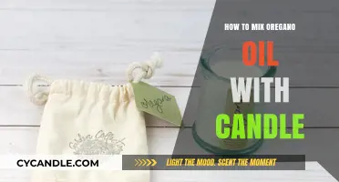 Candle Making: Oregano Oil for a Fragrant Twist