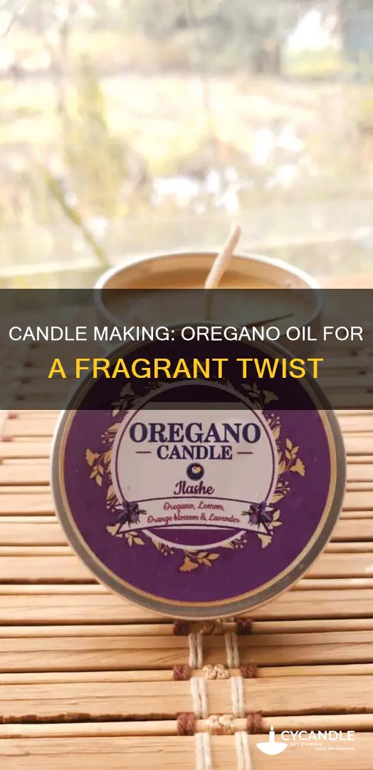 how to mix oregano oil with candle