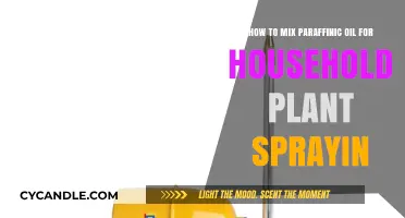 Mixing Paraffinic Oil for Effective Homemade Plant Spray: A Guide