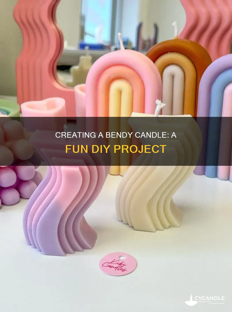 how to mkae a bendy candle
