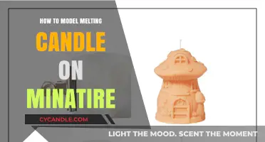 Modeling a Melting Candle: Miniature Magic