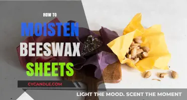 Easy Techniques to Perfectly Moisten Beeswax Sheets for Crafting
