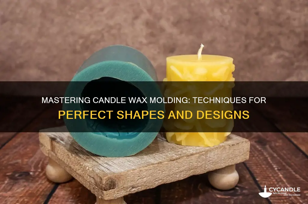 how to mold candle wax