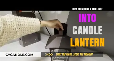 Mounting LED Lights in Candle Lanterns: A Step-by-Step Guide