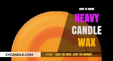Efficient Techniques for Moving Heavy Candle Wax Safely and Easily