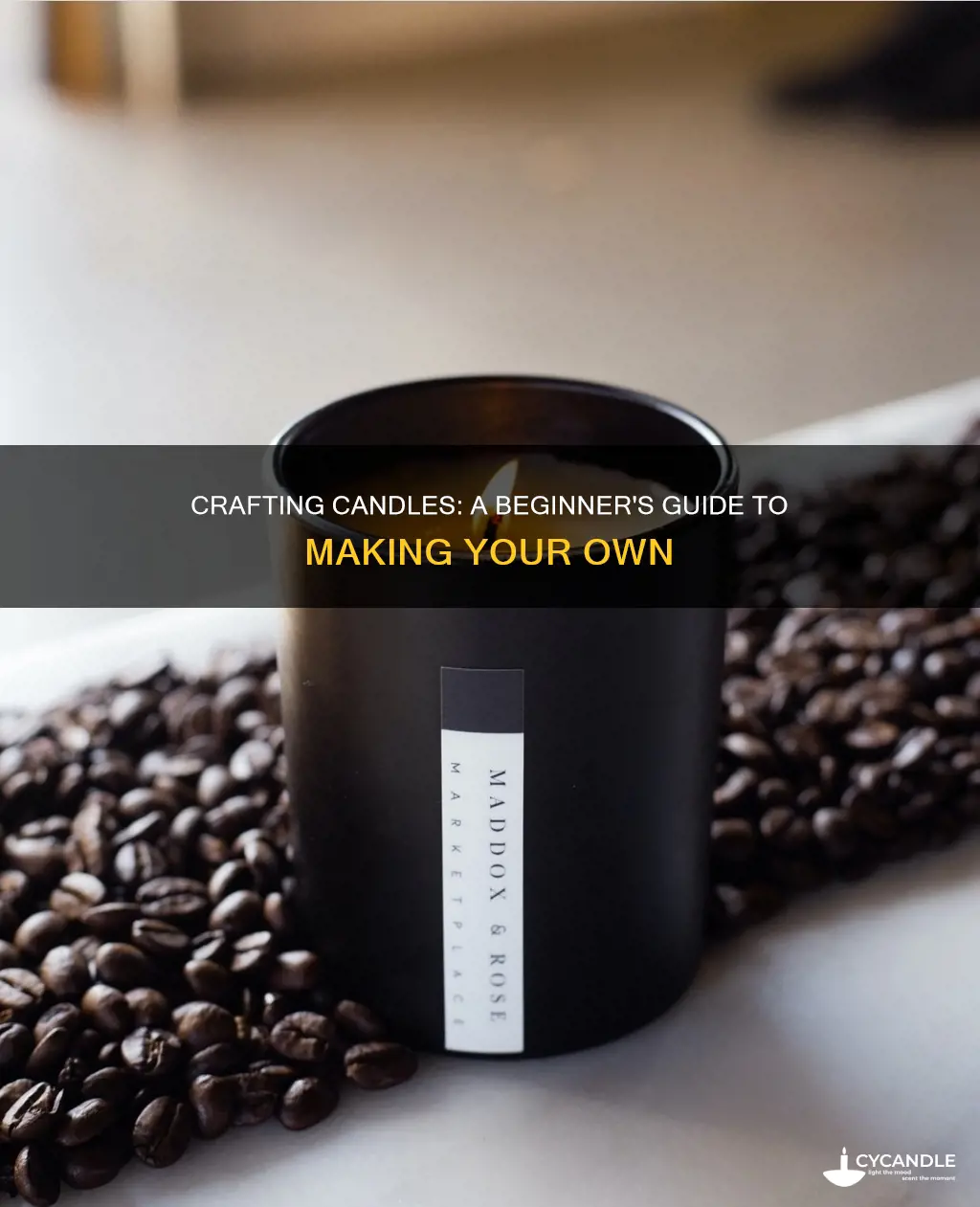 how to nake candles