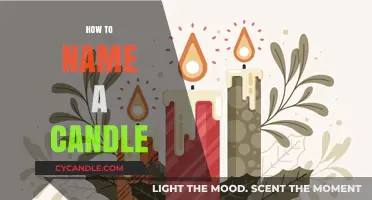 The Art of Naming Candles: A Creative Guide