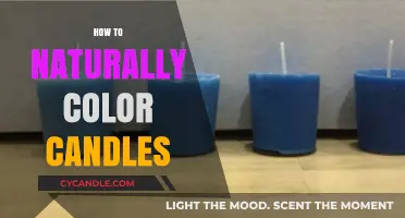Natural Candle Coloring: DIY Techniques and Tricks