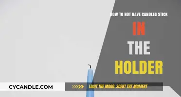 Freeing Candles: Removing Wax from Candle Holders