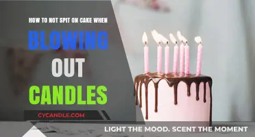 Avoiding the Cake: Blowing Candles Without Spitting