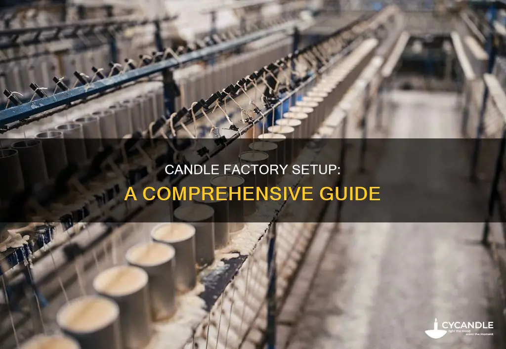 how to open a candle factory
