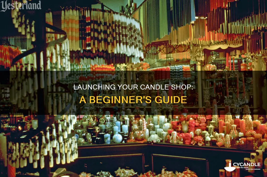 how to open a candle shop