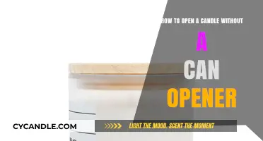 Creative Ways to Open a Candle Without a Can Opener Easily