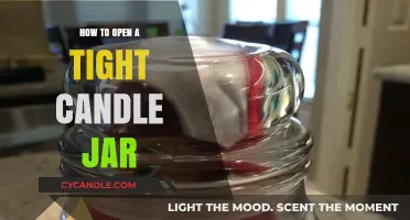 Opening Stubborn Candle Jars: Quick and Easy Tricks