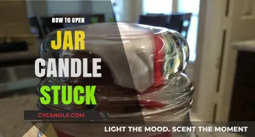 Opening a Stuck Jar Candle: Easy Tricks to Try