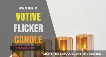 Unleashing the Warmth: A Guide to Opening LED Votive Flicker Candles