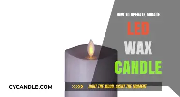 Mastering the Mirage LED Wax Candle: A Step-by-Step Operation Guide