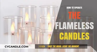 Guide to Operating Flameless Candles: Easy Steps to Follow