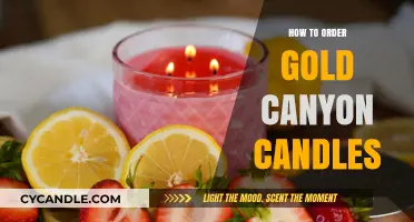 Gold Canyon Candles: Ordering Your Favorite Scents