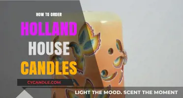 Holland House Candles: Ordering Your Favorite Scents