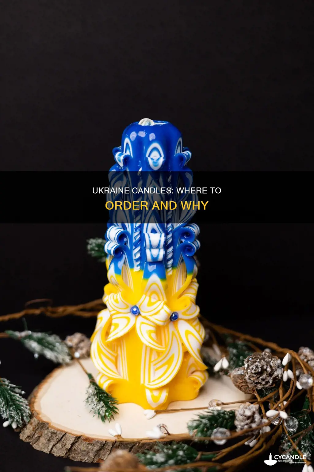 how to order ukraine candles