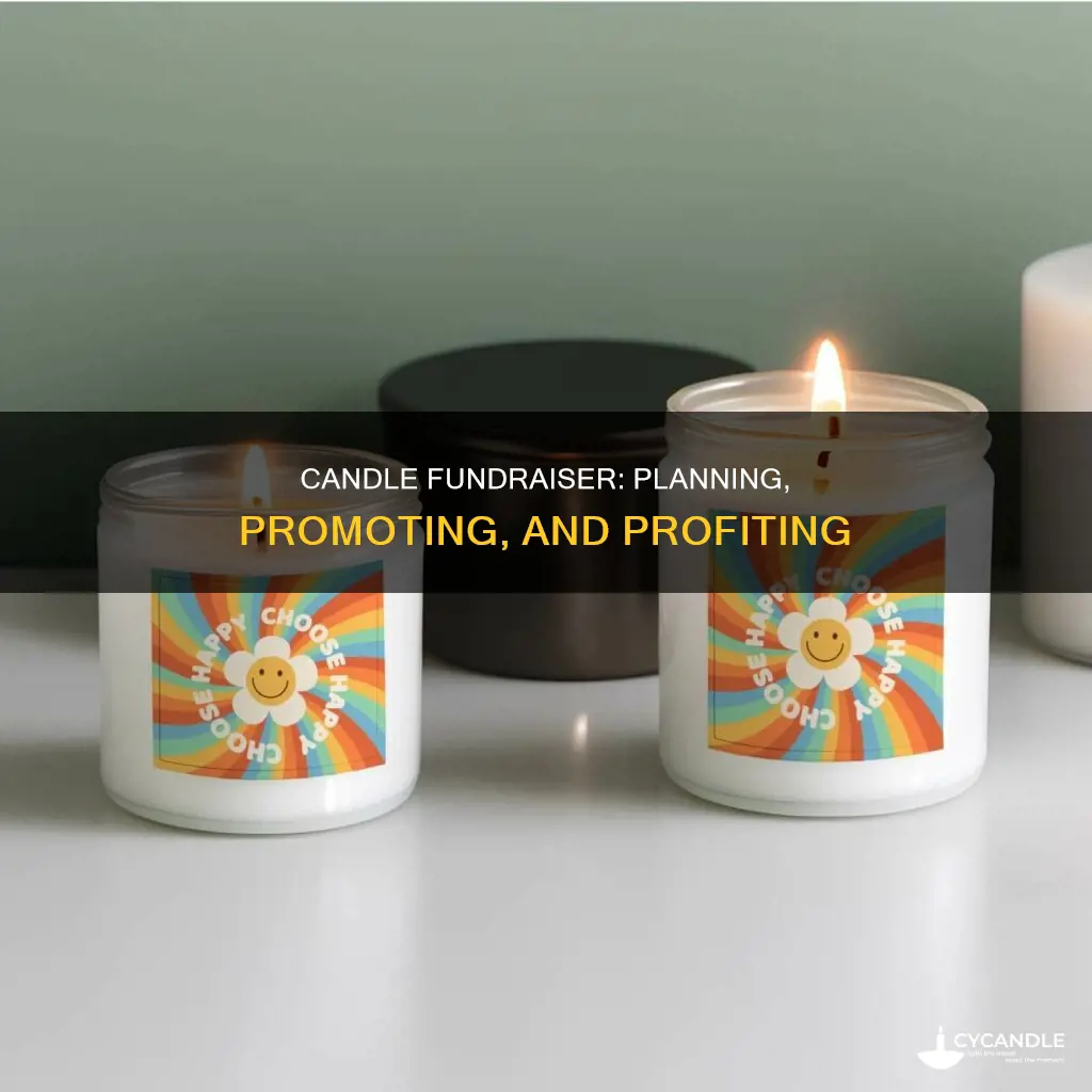 how to organize a candle fundraiser