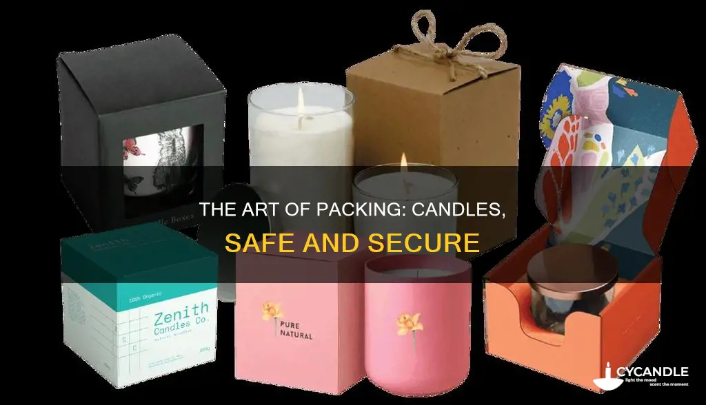 how to pack a candle