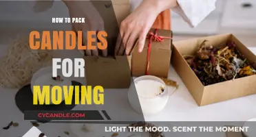 Safely Packing Candles for Your Next Move