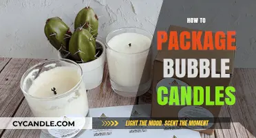 The Art of Packaging Bubble Candles