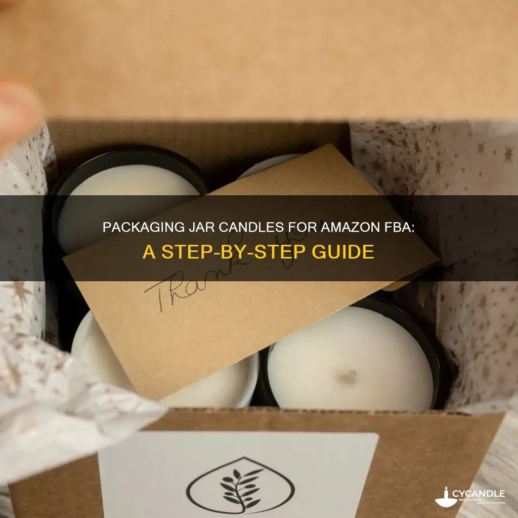 how to package jar candles amazon fba