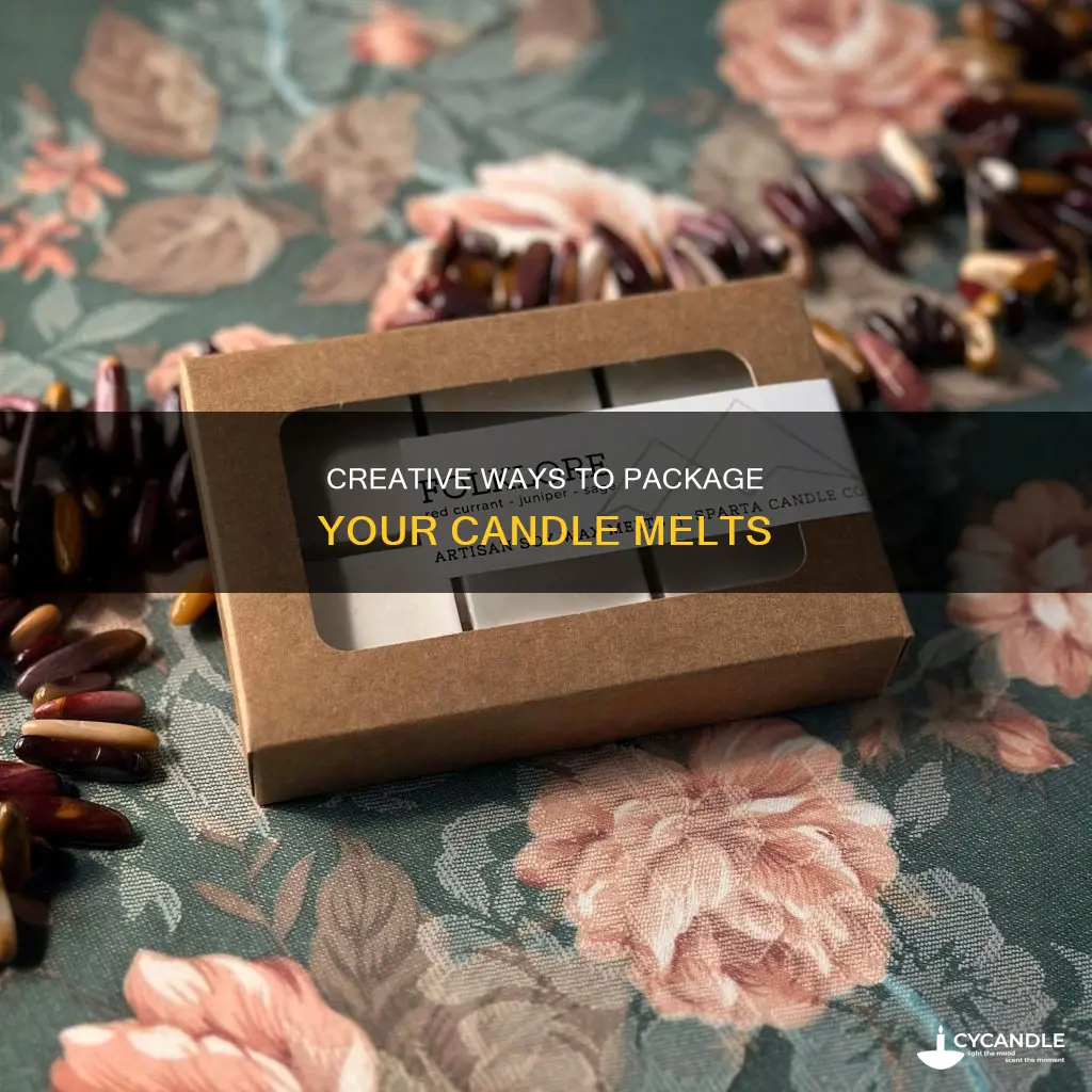 how to package loose candle melts